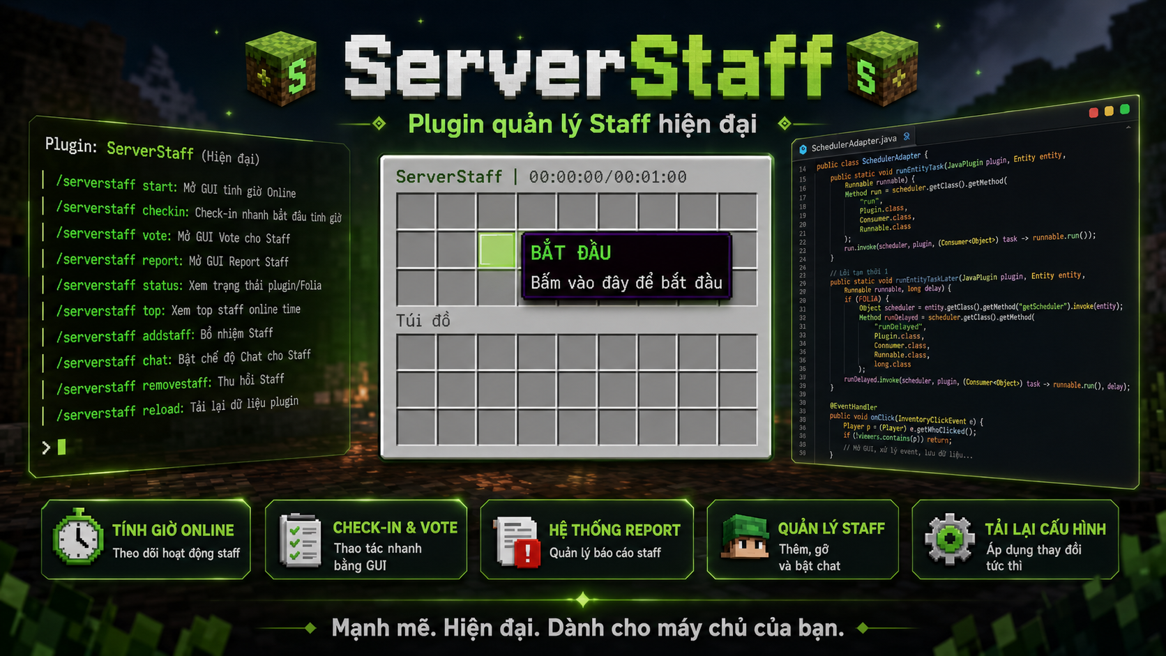 Dự án Minecraft Java Plugins